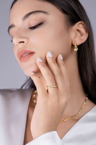 New 925 sterling Silver vòng 2 mét moissanite hình trái tim 18K mạ vàng của phụ nữ trang sức vòng - Product Image 5