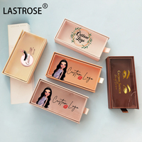 Boîtes d'emballage de presse à cils et ongles sur marque privée vide clair boîte d'emballage de faux cils de luxe vente en gros