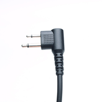 Microphone à distance en plastique PMMN4013A avec clip dorsal, audio bidirectionnel pour Mag One A8/A10/A12/CP1300/CP1200/CP1660/Filaire