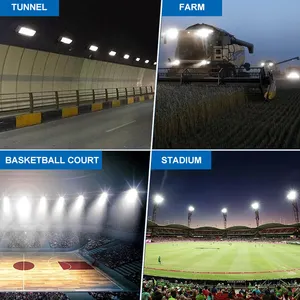 Professional Ip65 Waterproof Football Tennis Court Lights High Mast Light 100w 200w 300w 400w 500w Led Stadium Flood Light