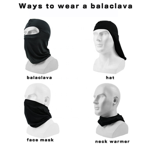 Balaclava personnalisée en gros avec logo, masque facial de cyclisme, balaclava sublimée pour les sports de plein air - Product Image 5