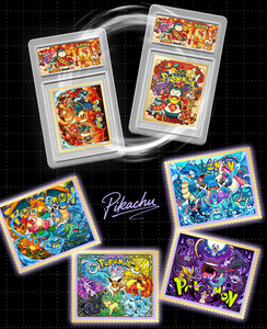 MOXU Fournisseur en gros de cartes <span class=keywords><strong>Pokémon</strong></span> – Boîte mystère Premium <span class=keywords><strong>Pokémon</strong></span> Time Capsule avec tampons métalliques – Nouveauté à collectionner - Product Image 5