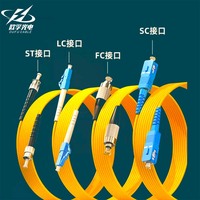 SINGLE-MODE SC/APC SC/UPC Optical Fiber Patch Cords Simplex G652D/G657A2/G657A1 Fiber Types CE Certified Attenuation 0.2dB for