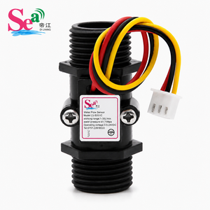 Capteur de débit d'eau YF-S201C G1/2 1-25L/M à effet Hall avec sortie d'impulsions pour distributeur de café – Vente en gros - Product Image 2