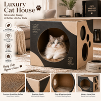 Emballage en carton ondulé minimaliste de luxe, emballage en papier personnalisé imprimé de qualité supérieure