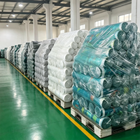 Tissu satiné 100 % polyester doux et lisse, résistant aux plis, largeur 280 cm, idéal pour la literie et la décoration intérieure pour garçons - Vente chaude directe usine