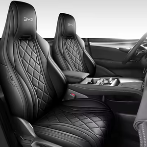 BYD ที่คลุมเบาะรถลายสิงโตทะเล07EV หนังเต็มรูปแบบใช้ได้ทุกสี่ฤดูผ้าคลุมที่นั่งใส่สบายและทนทาน - Product Image 4