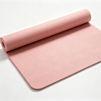 Tapete de Yoga YINGUAN de Alta Densidad NBR, Espuma de Celda Cerrada, Extra Grueso, Resistente al Agua, Superficie Antideslizante, Grosor Personalizable, para Gimnasio en Casa