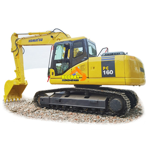 รถขุดมือสอง Komatsu PC160 PC160-7 แบบตีนตะขาบ ประหยัดน้ำมัน ราคาถูก พร้อมใบรับรอง CE และ EPA - Product Image 1