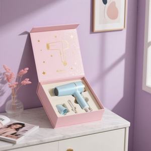 Boîtes d'emballage rigides magnétiques personnalisées en matériaux recyclés biodégradables avec laminage mat et doublure en éponge pour l'électronique - Product Image 2