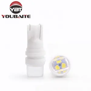 T10 Led Bulb 194 W5W 2835 3SMD LED Bulbs for Car Courtesy Dome Map Door License Plate Light Parking Light 3D Lens Ceramics Bas