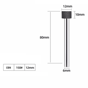 Meules et têtes de meulage en CBN vitrifié pour le meulage des bagues intérieures de roulements et des cylindres de compresseur - Product Image 5