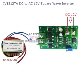 Hot Sales IV1212TA+TB459 12W AC 12V to 220V Power Transformer Board 50Hz Square Wave Signal Generator Module - Product Image 2