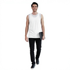 Camiseta Deportiva de Algodón para Hombre 2026 OEM, Camiseta de Gimnasio de la Mejor Calidad para Fisicoculturismo y Fitness - Product Image 1