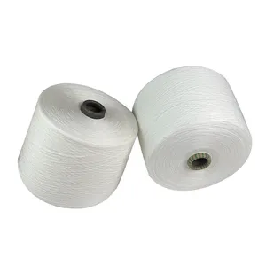 30S Raw White Bamboo Fiber Yarn 30/1 For Socks Knitting