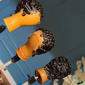 Parrucca Chioma in Offerta, 13x4 HD Trasparente con Pizzo Frontale, Pixie Ricci, Nera Naturale, in <span class=keywords><strong>Capelli</strong></span> Umani Veri, per Donne Nere - Product Image 1