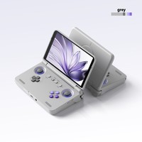 Retroid Pocket Flip2 Nouveau système de console portable avec écran tactile OLED de 5,5 pouces 1920x1080, connexion Wi-Fi, design pliable, jeux