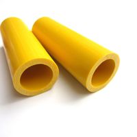 Tuyaux et raccords en PVC/HDPE/PP jaunes durables, prix d'usine personnalisés, pour la construction