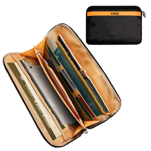 Carpeta de archivos expandible A4 con logotipo personalizado, organizador de acordeón ignífugo para recibos, cupones, dinero en efectivo, pasaporte, archivo duradero - Product Image 1