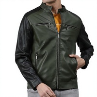 Service ODM – Nouveauté 2026 : Blousons Bomber en Cuir Blanc Tendance pour Hommes, Style Décontracté et Élégant, à Trois Boutons, Col Rond, pour Jeunes – Vêtements d'Automne