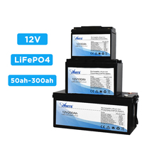 Penyimpanan Energi Surya Grosir 12v 100ah 200ah Baterai Lithium untuk Sistem