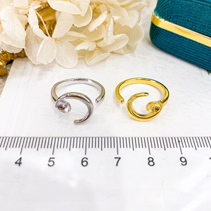 แหวนเงินแท้ S925 รุ่นหางปลา ขนาด 7-9 มม. แบบแบน 1902 สำหรับงาน DIY ตกแต่งทันสมัย - Product Image 3