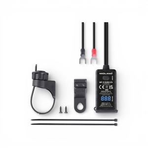 Cargador de Moto Midland MP-H-2USB-C-A C1702, Puerto USB-C y USB-A, Impermeable, 12V - Product Image 1