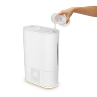 Humidificateur d'air commercial à écran LED OEM avec diffuseur en plastique à brume réglable Remplissage par le haut Home Office Hotel Offre Spéciale d'usine