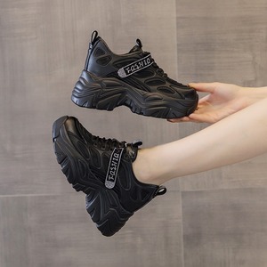 2026 Summer New Style Mesh Breathable Women's Shoes - High <b>Heels</b> Inside, Women's Casual Shoes with Thick Soles, Versatile Design - Product Image 4