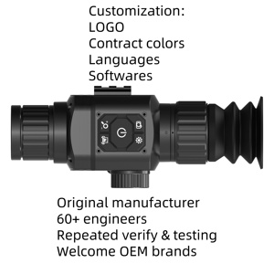 กล้องตรวจจับความร้อน HT A6 Long Range 256X192 25 มม. กล้องถ่ายภาพความร้อนกลางคืน กล้องมองภาพความร้อนแบบตาเดียว สำหรับล่าสัตว์ HT-A6 - Product Image 2