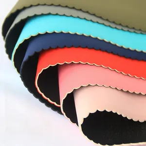 Jianbo Free A4 Sample Custom 2mm 3mm 5mm SBR SCR CR Waterproof Multi Colors Polyester Textile Neoprene Fabric For Sale