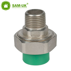 20x 1/2 "-63x2" सीजन पुरुष यूनियन ppr <span class=keywords><strong>mdpe</strong></span> पाइप फिटिंग ppr पाइप और फिटिंग दीन मानक - Product Image 1