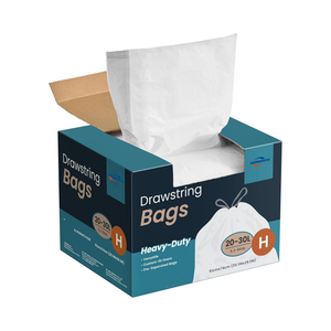 30 L <span class=keywords><strong>Bin</strong></span> Túi Với Dây Kéo Mã H Nhiệm Vụ Nặng Nề Dây Kéo Đóng Cửa Thùng Rác Túi Cao Nhà Bếp Túi Rác Với Dây Kéo - Product Image 1