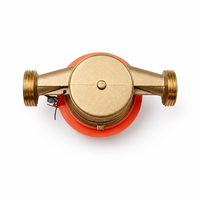 Compteur d'eau chaude à jet unique Yuxiang DN15 DN20 intelligent IP68 de haute qualité, débit de 2,5 m³/h, plage de mesure de 0,025 à 2,5 m³/h