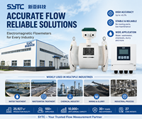 Split Type Ceramic Electromagnetic Flow Meter High Wear Corrosion Resistant Slurry Liquid RS485 4-20mA OEM