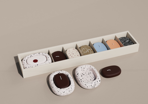 Meilleures ventes virales : Pot à <span class=keywords><strong>bougie</strong></span> en céramique et ciment, design professionnel OEM, pour bougies à la noix de coco à froid, vente en gros en vrac, pour Script Murder Shop - Product Image 3