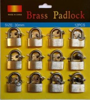 Vente chaude de bonne qualité prix d'usine 20mm 25mm 30mm 12pcs ensemble cadenas en laiton