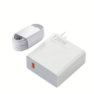 Low Price Wholesale Brand Mi 120W Charger EU US Fast <b>Charging</b> Power Adapter 6A <b>Type</b> <b>C</b> <b>Cable</b> - Product Image 1