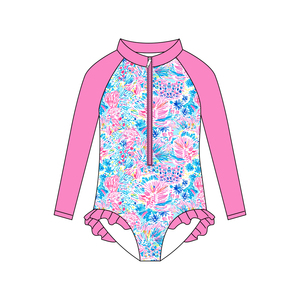 Costumi da bagno per bambini costumi da bagno per ragazze Bikini stampato spalline Spa Custom all'ingrosso Baby Pool <span class=keywords><strong>abbigliamento</strong></span> - Product Image 5