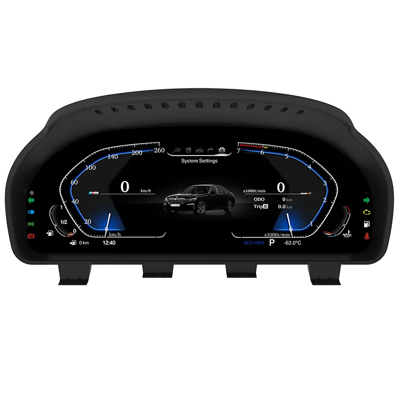12,5 "Автомобильный цифровой кластерный инструмент для BMW 3 / 4 серии F30 F31 F32 F34 F35 2013-2019 приборная панель