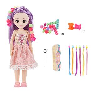 Ensemble de jouets pour filles, tresse de cheveux, beauté, Style de cheveux, design de bricolage, coiffures et accessoires - Product Image 6