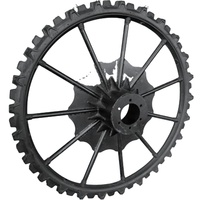 Roues de transplanteur de riz végétal 1300mm de hauteur pulvérisateur tracteur pneus Kubota roues en caoutchouc solide