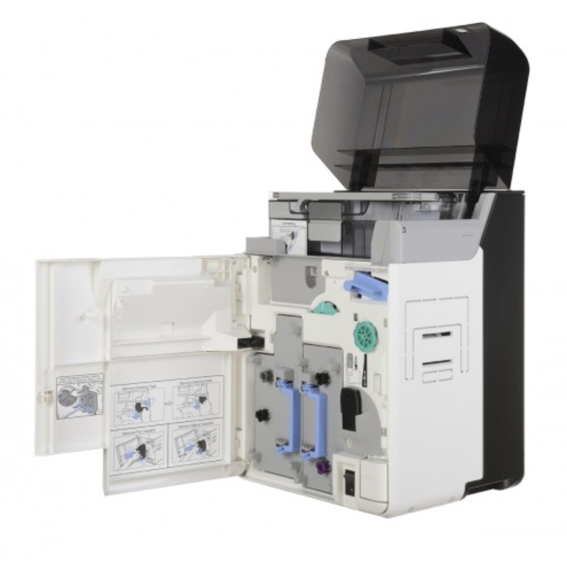 Evolis 600 Dpi Retransfer ID Card Printer Avansia Pvc Card Printer