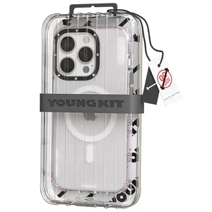 เคสโทรศัพท์มือถือ <span class=keywords><strong>YOUNGKIT</strong></span> สำหรับ iPhone 13 14 Pro Max วัสดุ TPU กันน้ำ รองรับการชาร์จไร้สายแบบแม่เหล็ก สำหรับ iPhone 15 Pro Max - Product Image 6