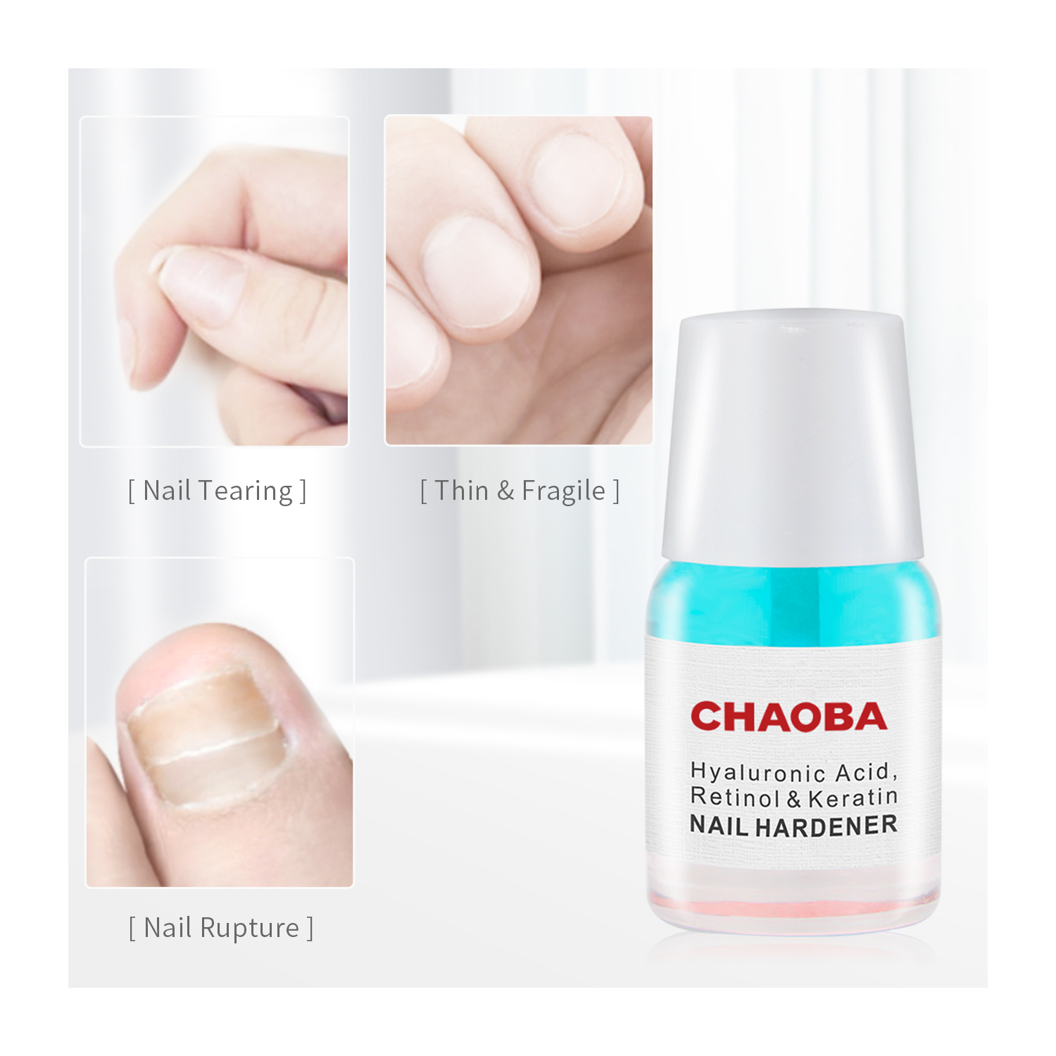 Качественный гидролизованный Кератиновый отвердитель для ногтей жидкий усилитель для тонкого и мягкого лака для ухода за ногтями