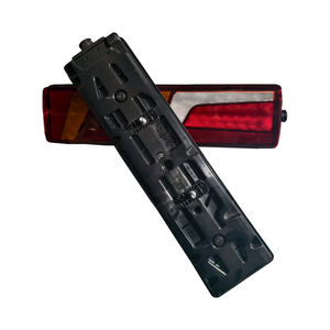 ไฟท้ายรถบรรทุก Shacman Delong M3000S X5000 X6000 แบบ LED สีแดงเต็มรูปแบบ 24V พร้อมไฟเบรกและไฟถอย - Product Image 3