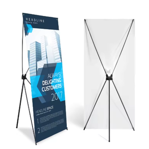 Stand X-Banner Modern Grosir untuk Iklan Luar Ruangan Berkualitas Tinggi PP+Plastik Ringan Tahan Angin dan Air untuk Rak <span class=keywords><strong>Display</strong></span> - Product Image 3