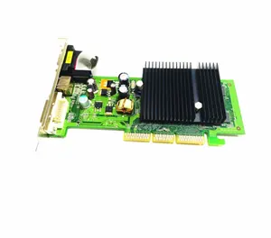 WENJUN מקורי עבור nVIDIA Geforce 6200 256M AGP 8X וידאו כרטיס FX 6200 DDR2 DVI VGA AGP חריץ גרפי כרטיס