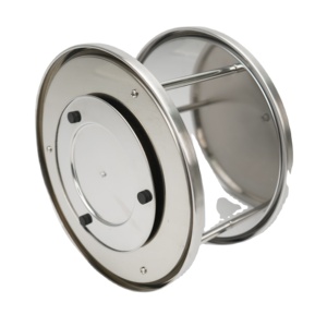 Nhà sản xuất 2 Tier lười biếng <span class=keywords><strong>Susan</strong></span> Non-Skid kim loại Turntable gia vị giá - Product Image 3