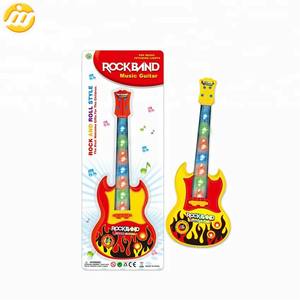 Juguete Musical Educativo Temprano para Niños Jinming, <span class=keywords><strong>Guitarra</strong></span> <span class=keywords><strong>de</strong></span> Juguete <span class=keywords><strong>de</strong></span> Plástico Pequeña con Dibujos Animados y 5 Canciones - Product Image 3